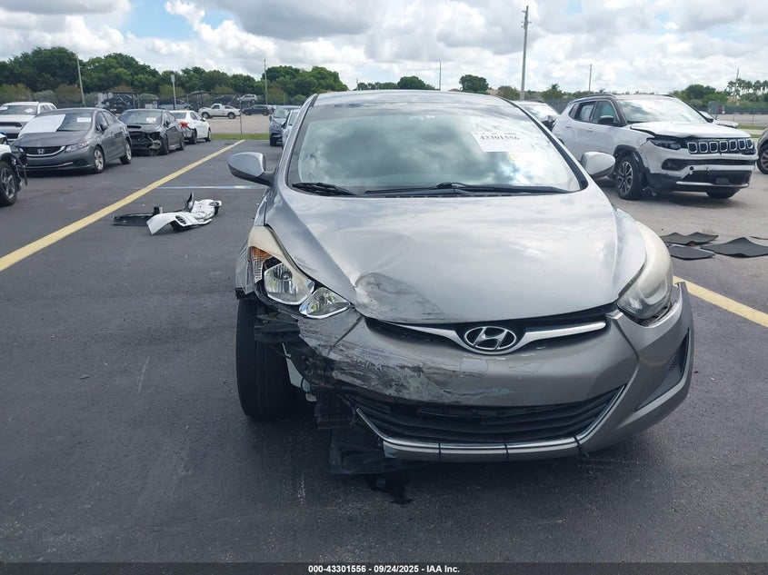 2016 HYUNDAI ELANTRA SE - KMHDH4AE7GU500876