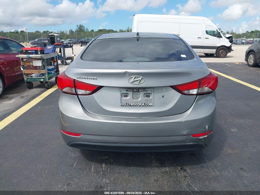 2016 HYUNDAI ELANTRA SE - KMHDH4AE7GU500876