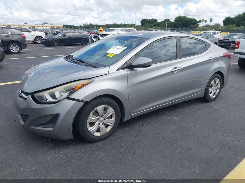 2016 HYUNDAI ELANTRA SE - KMHDH4AE7GU500876