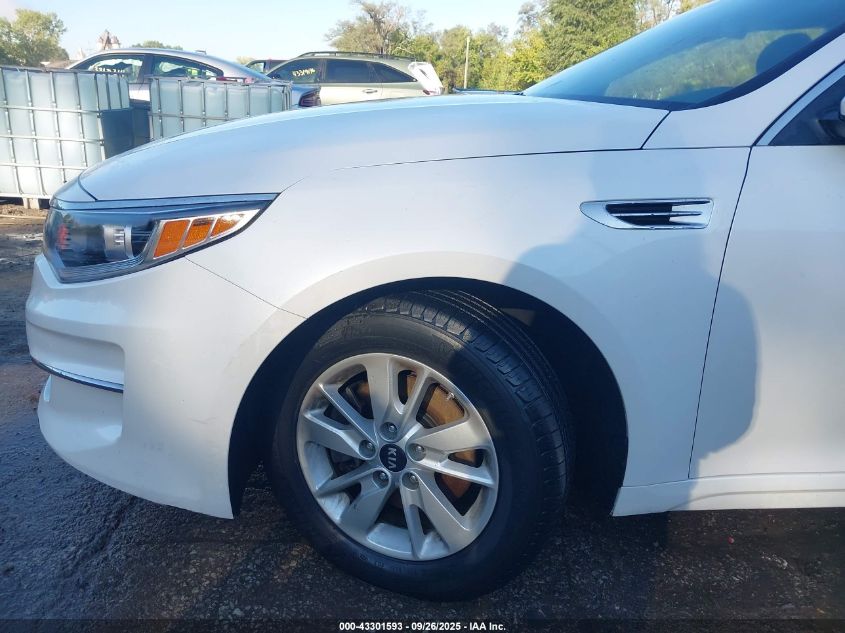 2016 Kia Optima Lx VIN: KNAGT4L33G5070363 Lot: 43301593