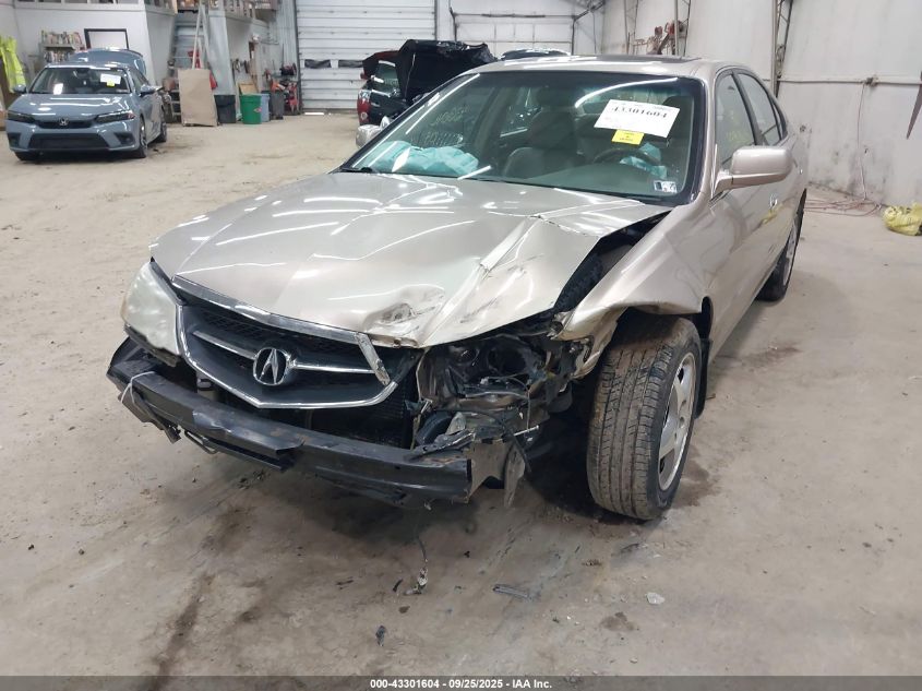 2003 Acura Tl 3.2 VIN: 19UUA56683A052144 Lot: 43301604