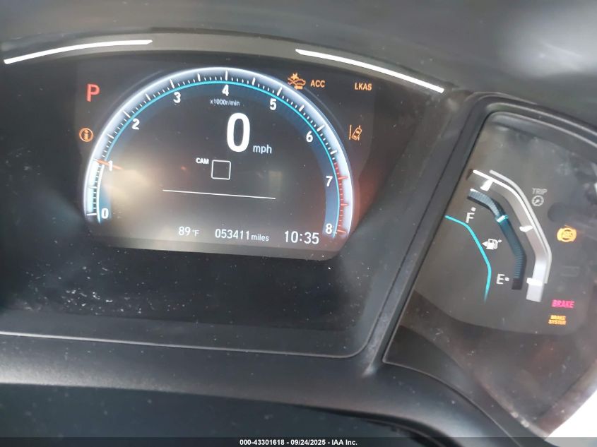 2020 Honda Civic Lx VIN: 2HGFC2F69LH536794 Lot: 43301618