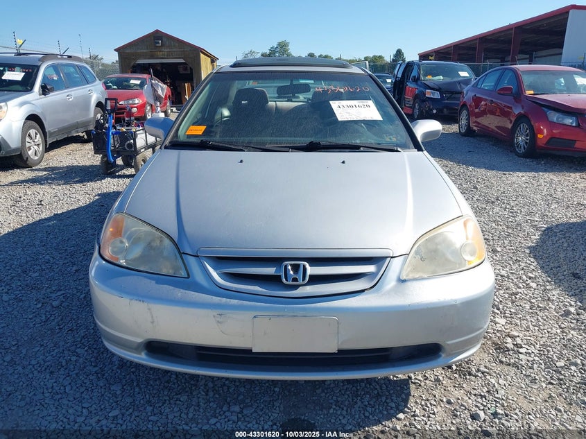 2003 Honda Civic Ex VIN: 1HGEM22973L002883 Lot: 43301620