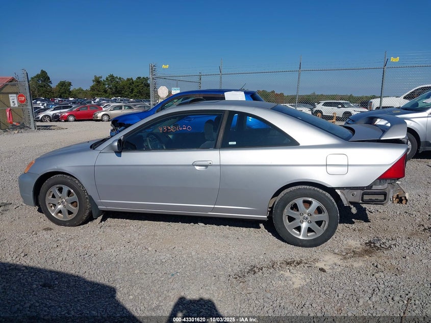 2003 Honda Civic Ex VIN: 1HGEM22973L002883 Lot: 43301620