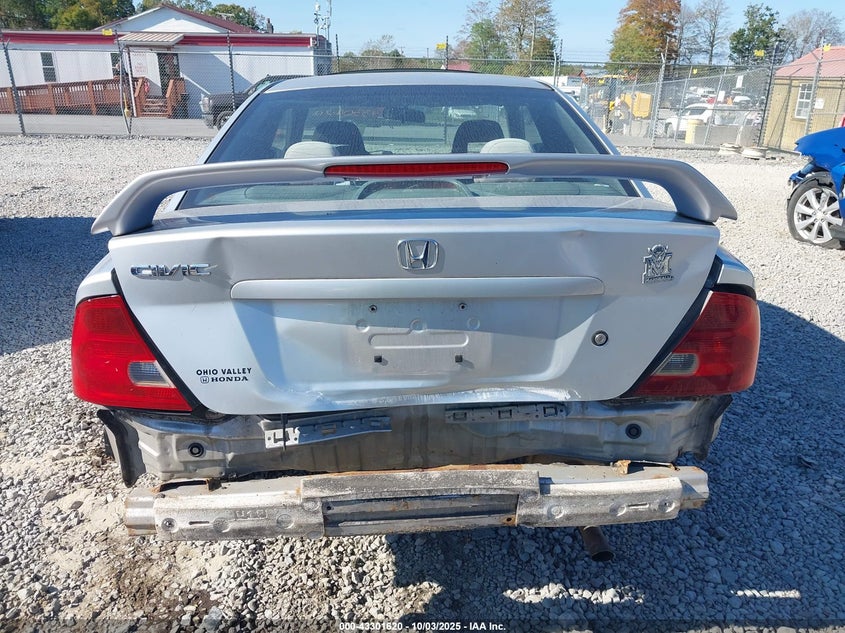 2003 Honda Civic Ex VIN: 1HGEM22973L002883 Lot: 43301620