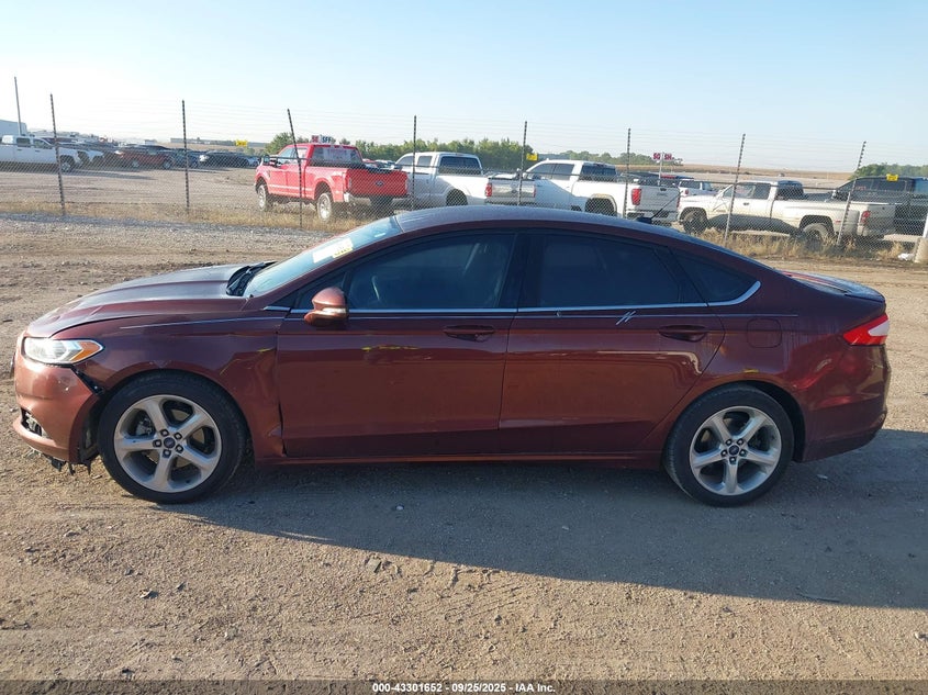 2016 FORD FUSION SE - 3FA6P0H90GR355341