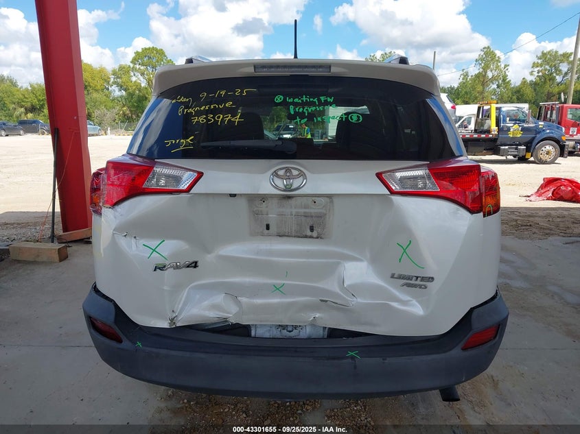 2014 TOYOTA RAV4 LIMITED - JTMDFREV3EJ006613