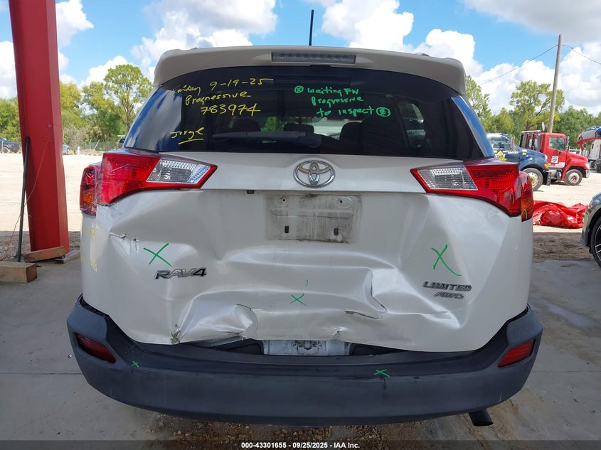 2014 TOYOTA RAV4 LIMITED - JTMDFREV3EJ006613