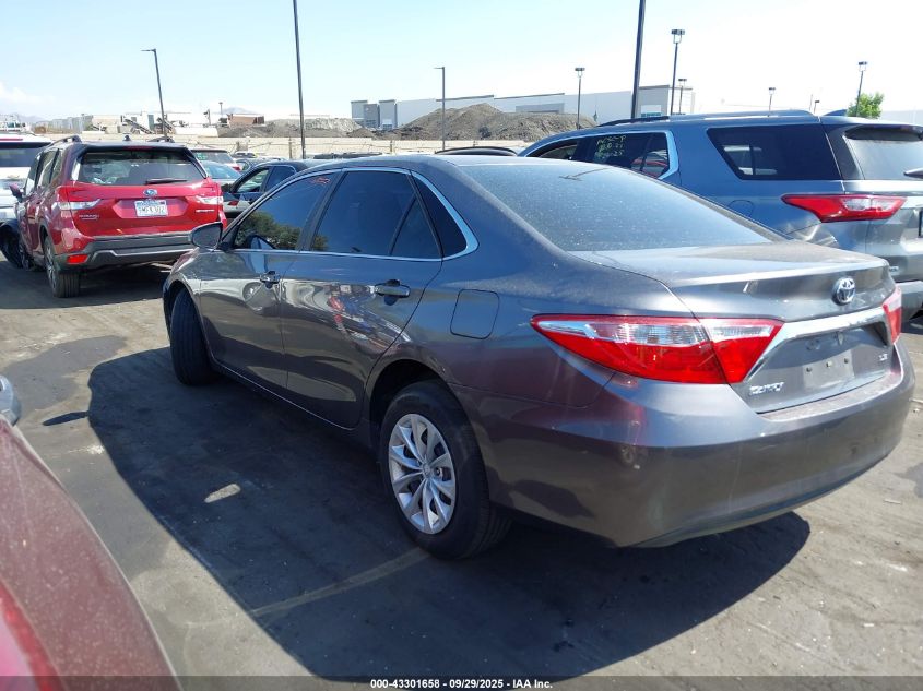2016 Toyota Camry Le VIN: 4T4BF1FK1GR519648 Lot: 43301658