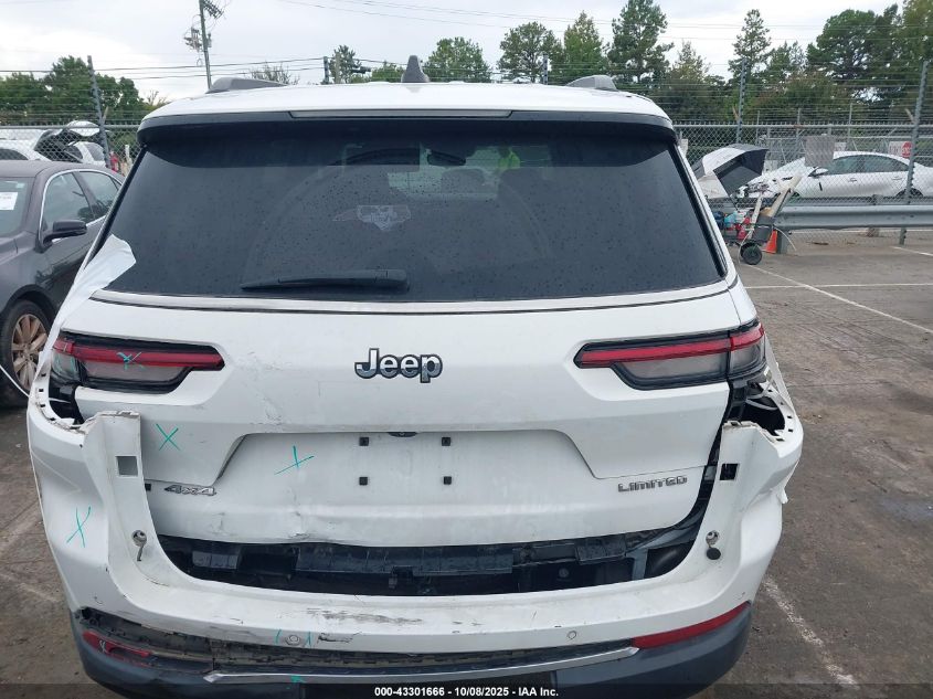 2021 Jeep Grand Cherokee L Limited 4X4 VIN: 1C4RJKBG5M8112312 Lot: 43301666