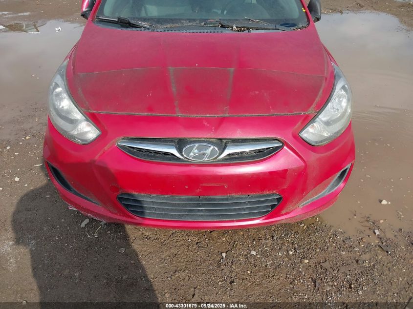 2012 Hyundai Accent Gs VIN: KMHCT5AE2CU037832 Lot: 43301679