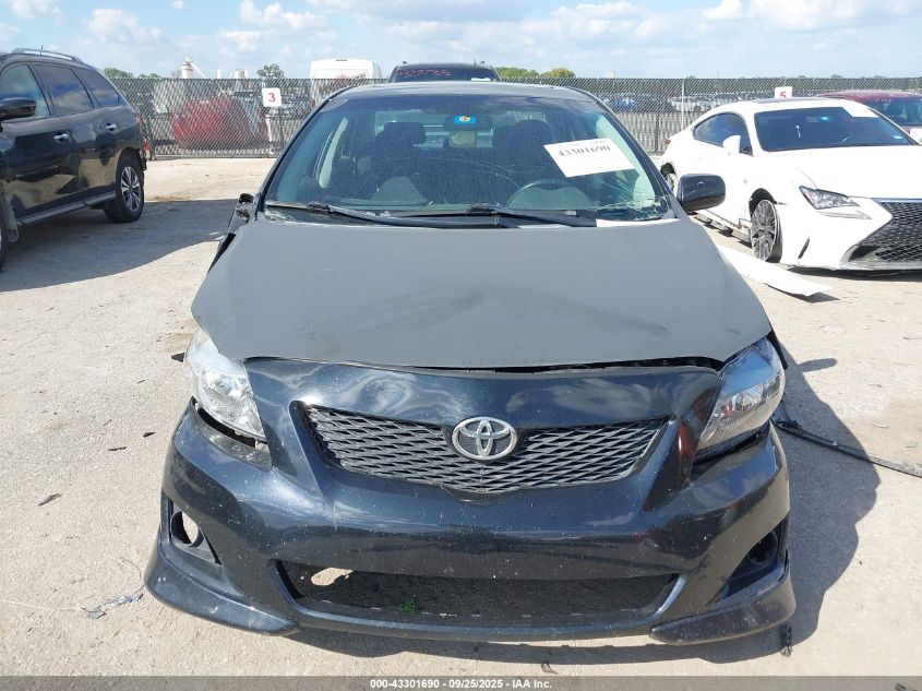 2009 Toyota Corolla S VIN: 2T1BU40E99C125016 Lot: 43301690