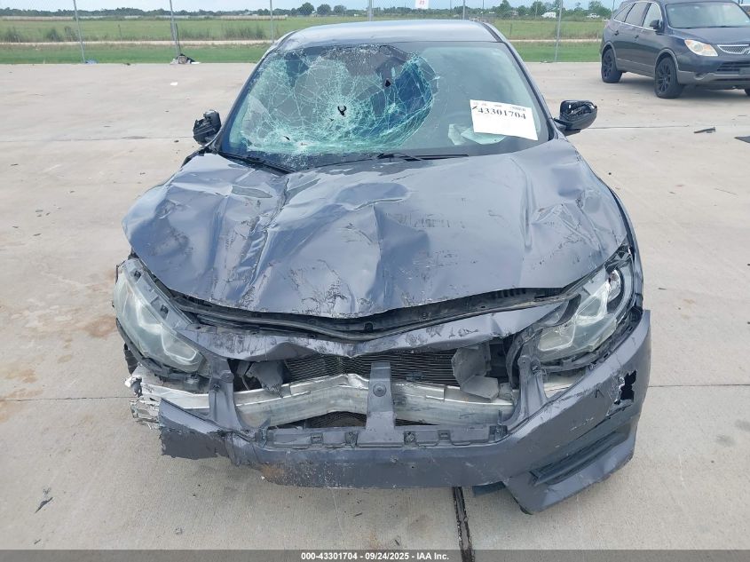 2018 Honda Civic Lx VIN: 2HGFC2F50JH598492 Lot: 43301704