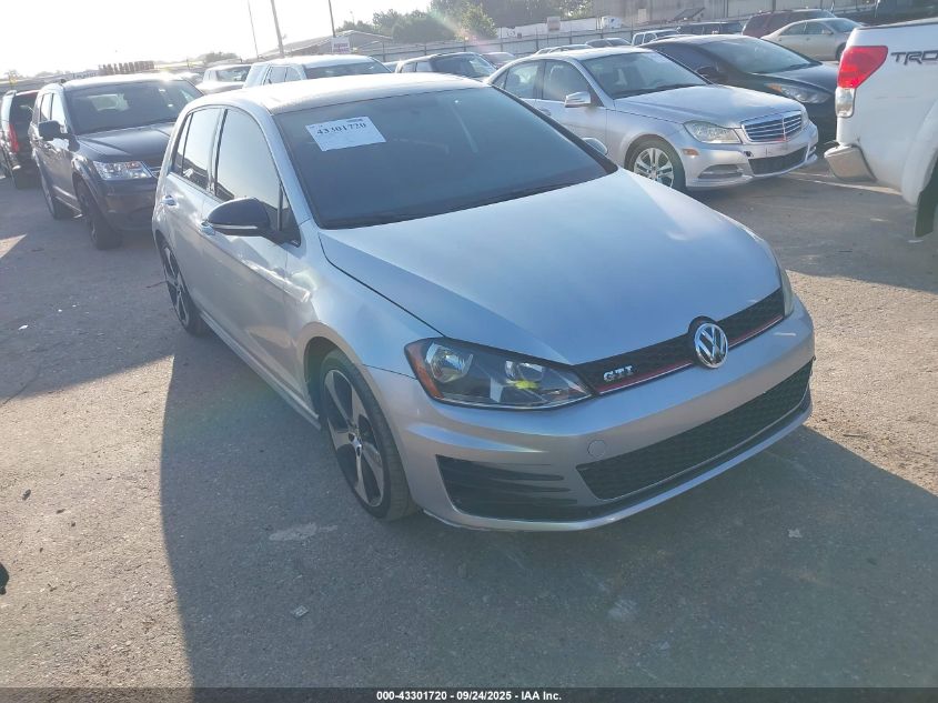 VOLKSWAGEN GOLF GTI SE 4-DOOR