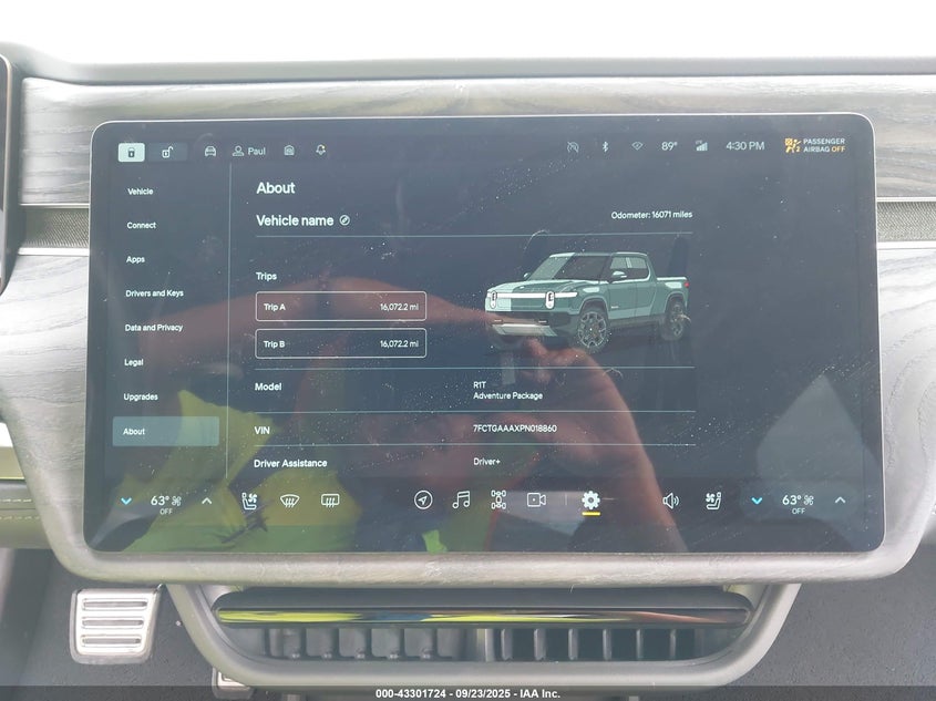 7FCTGAAAXPN018860 2023 RIVIAN R1T photo no. 7