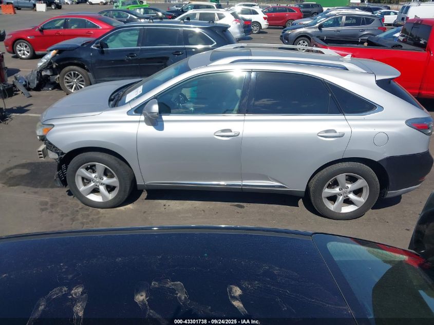 2012 Lexus Rx 350 VIN: 2T2BK1BAXCC138522 Lot: 43301738