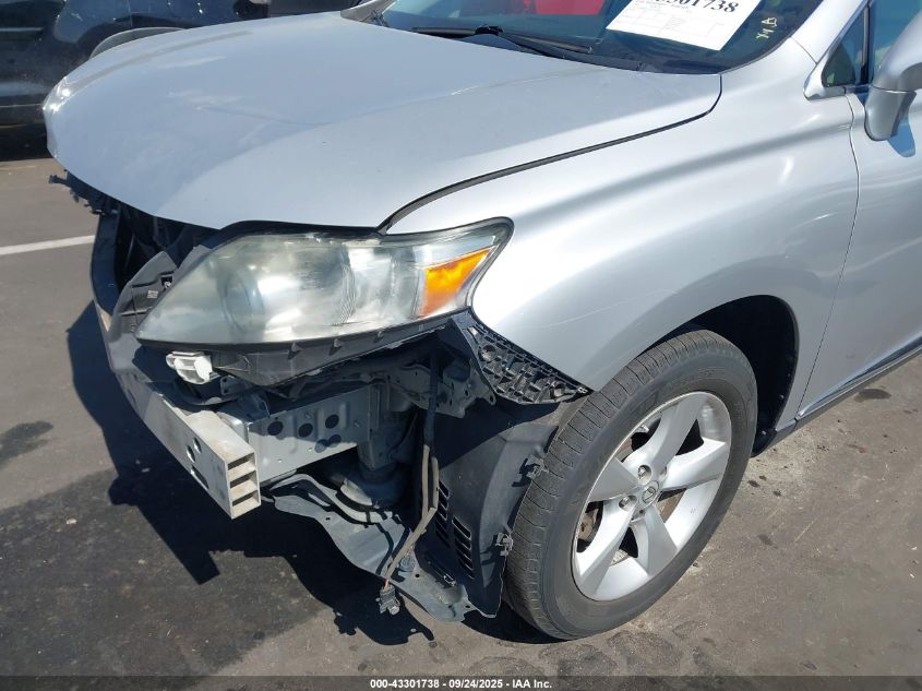2012 Lexus Rx 350 VIN: 2T2BK1BAXCC138522 Lot: 43301738