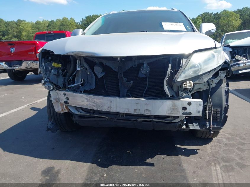 2012 Lexus Rx 350 VIN: 2T2BK1BAXCC138522 Lot: 43301738