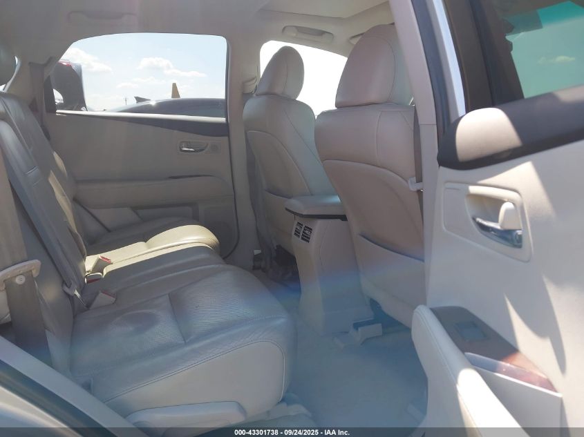 2012 Lexus Rx 350 VIN: 2T2BK1BAXCC138522 Lot: 43301738