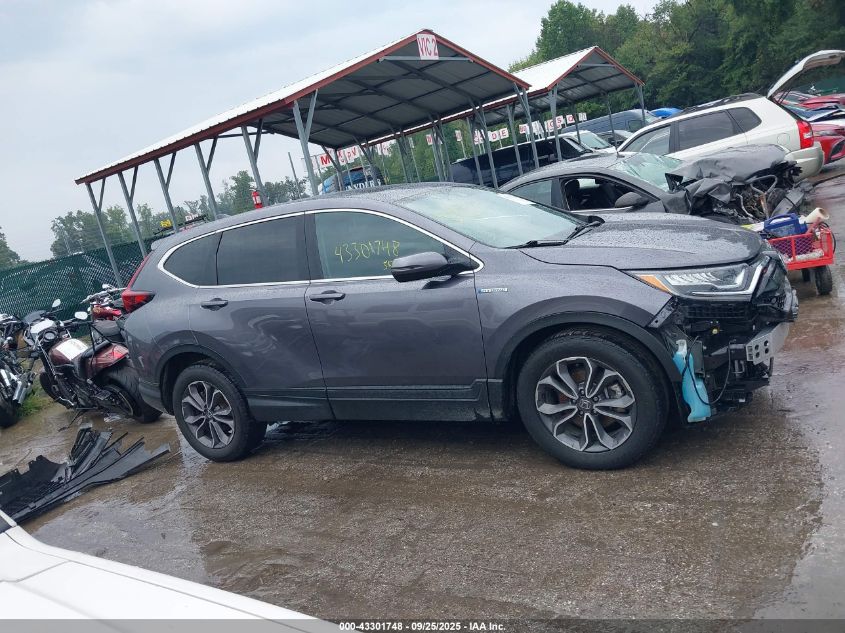 2021 Honda Cr-V Hybrid Ex VIN: 7FART6H5XME034962 Lot: 43301748