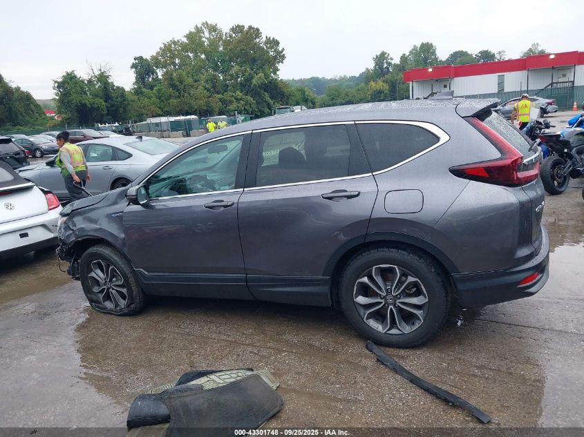 2021 Honda Cr-V Hybrid Ex VIN: 7FART6H5XME034962 Lot: 43301748