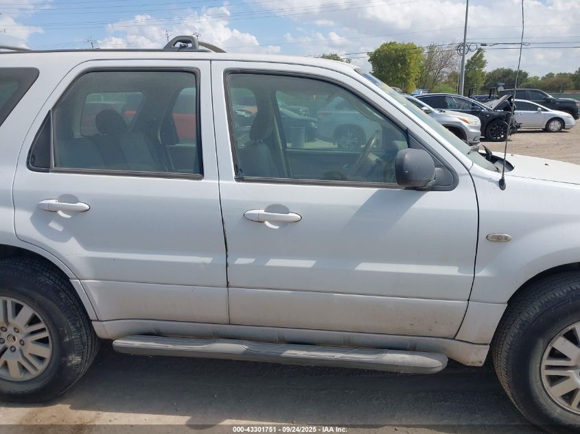 2005 Mercury Mariner Convenience VIN: 4M2YU56Z25DJ20600 Lot: 43301751