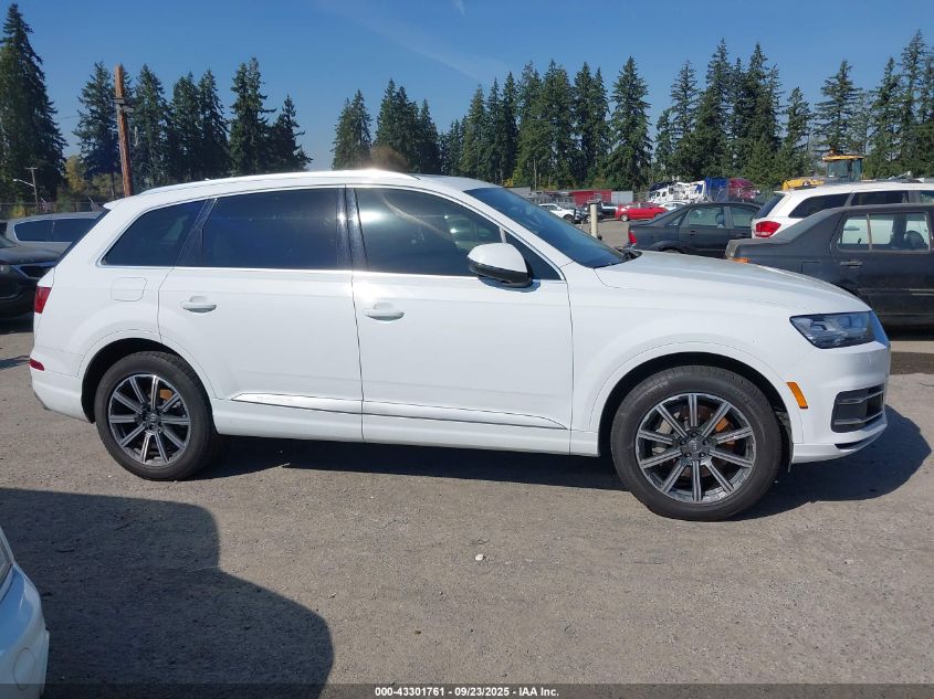 2017 Audi Q7 3.0T Premium VIN: WA1LAAF70HD002155 Lot: 43301761