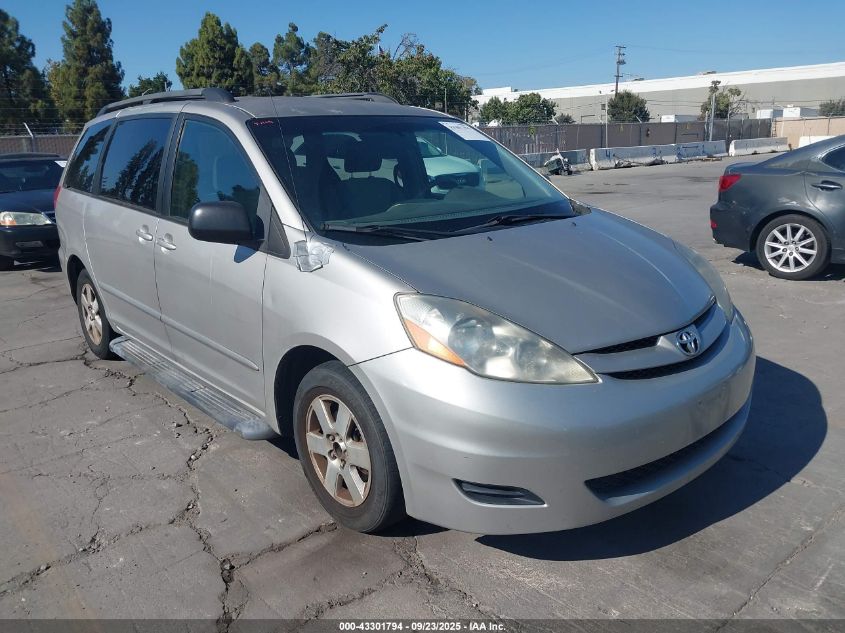 2008 Toyota Sienna Le VIN: 5TDZK23C58S165912 Lot: 43301794