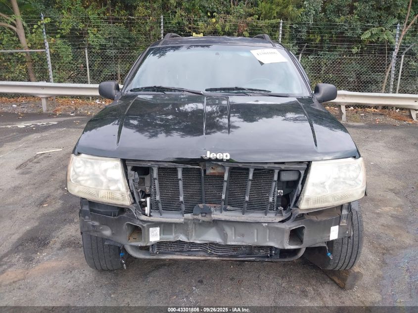 2000 Jeep Grand Cherokee Laredo VIN: 1J4GW48S4YC207182 Lot: 43301806