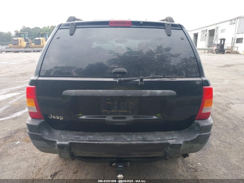 2000 Jeep Grand Cherokee Laredo VIN: 1J4GW48S4YC207182 Lot: 43301806