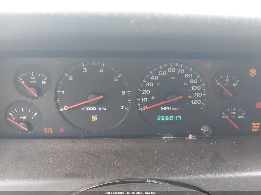 2000 Jeep Grand Cherokee Laredo VIN: 1J4GW48S4YC207182 Lot: 43301806