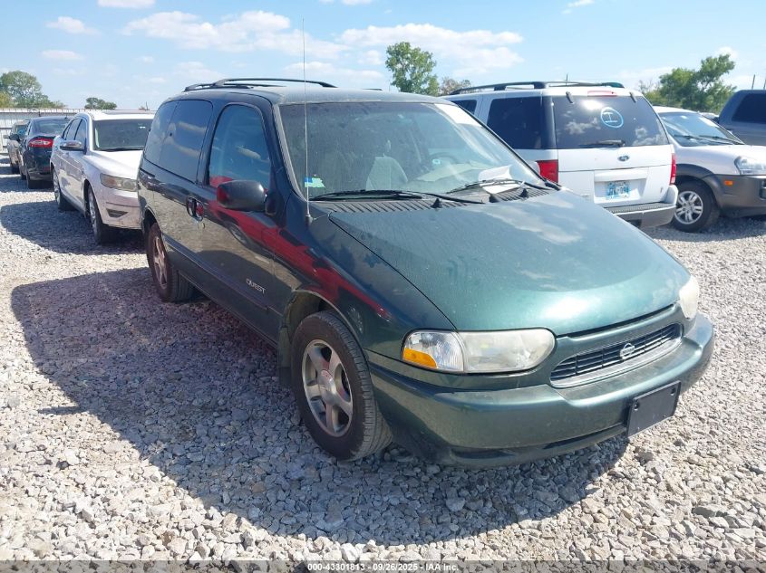2000 Nissan Quest Gle/Gxe/Se-Cloth/Se-Leather VIN: 4N2XN11T6YD814539 Lot: 43301813