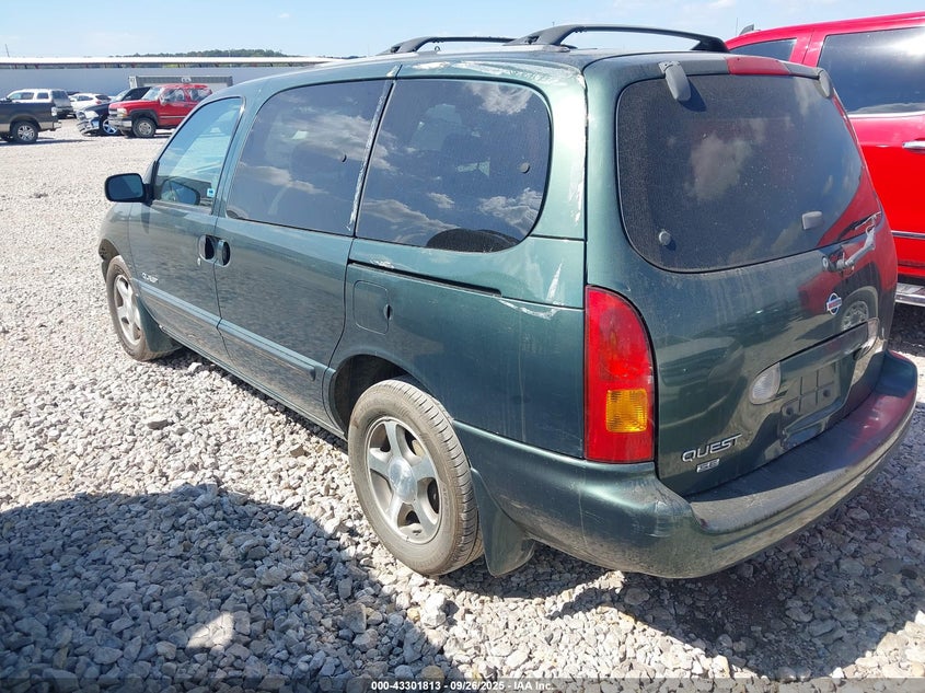 4N2XN11T6YD814539 2000 NISSAN QUEST photo no. 3