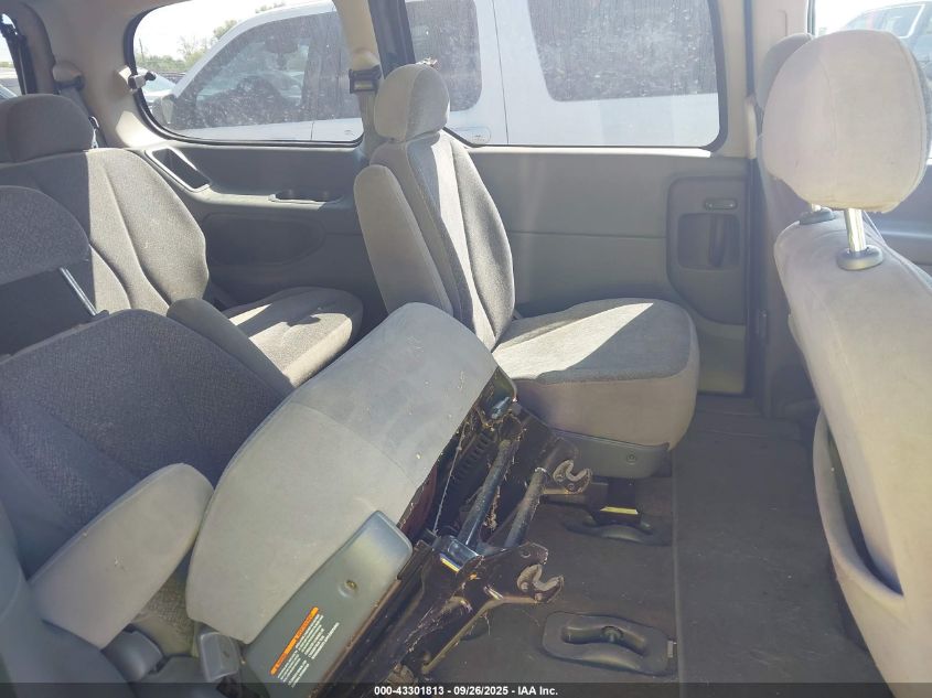 2000 Nissan Quest Gle/Gxe/Se-Cloth/Se-Leather VIN: 4N2XN11T6YD814539 Lot: 43301813