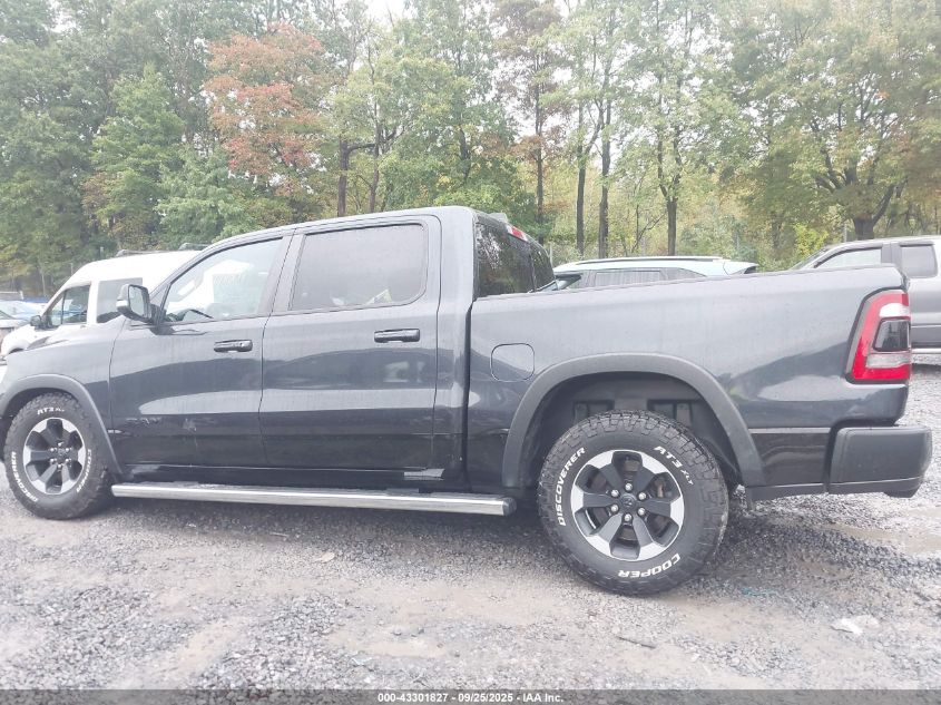 2019 Ram 1500 Rebel 4X4 5'7 Box VIN: 1C6SRFLT7KN559405 Lot: 43301827