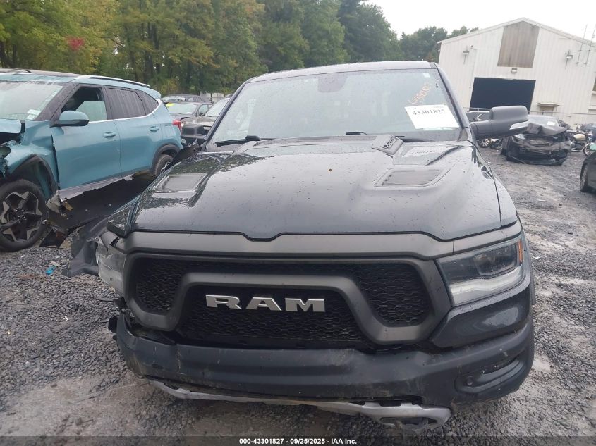 2019 Ram 1500 Rebel 4X4 5'7 Box VIN: 1C6SRFLT7KN559405 Lot: 43301827