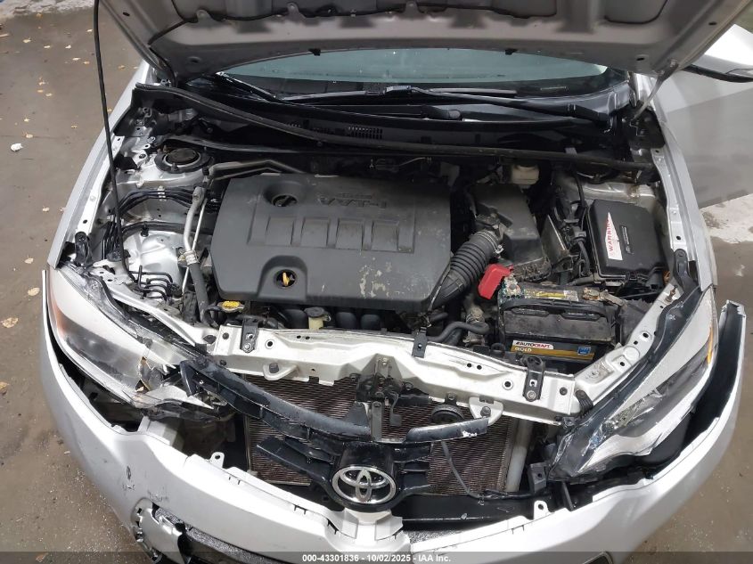 2014 Toyota Corolla S Plus VIN: 5YFBURHE6EP075526 Lot: 43301836