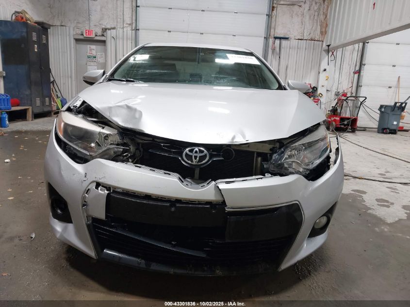 2014 Toyota Corolla S Plus VIN: 5YFBURHE6EP075526 Lot: 43301836
