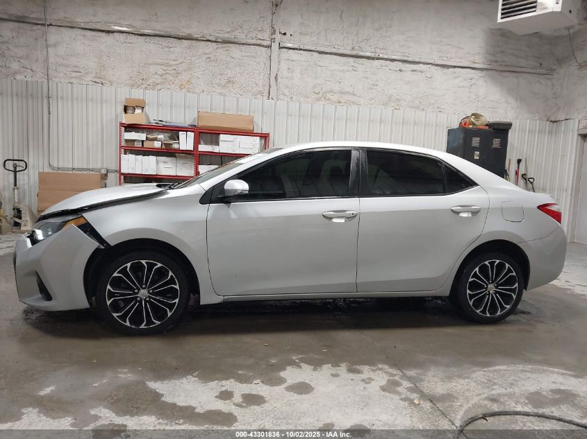 2014 Toyota Corolla S Plus VIN: 5YFBURHE6EP075526 Lot: 43301836