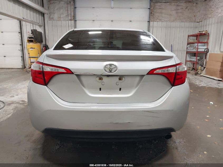 2014 Toyota Corolla S Plus VIN: 5YFBURHE6EP075526 Lot: 43301836