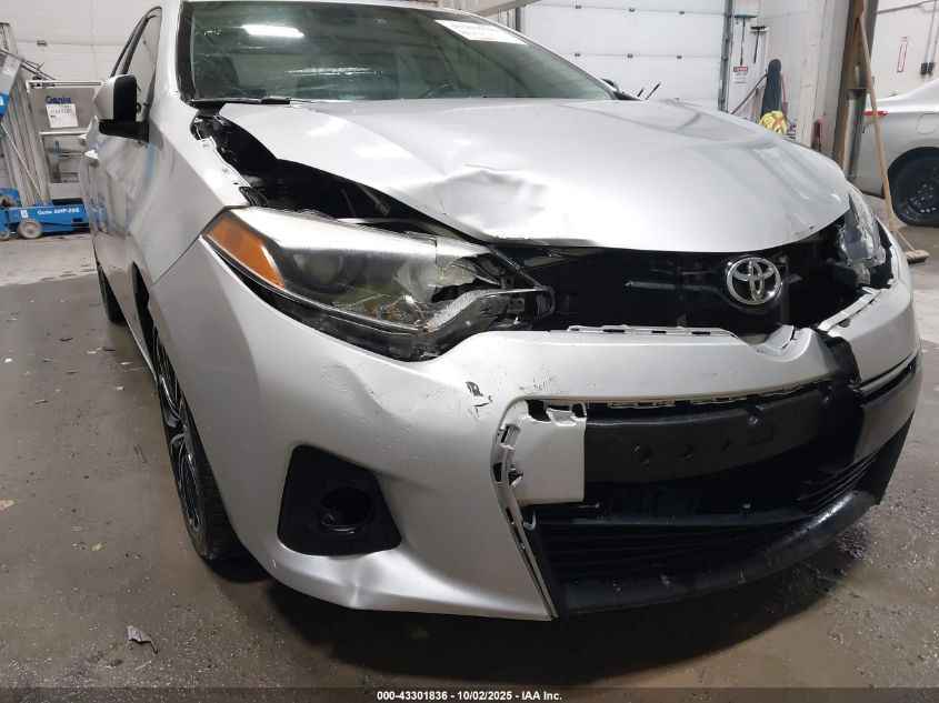 2014 Toyota Corolla S Plus VIN: 5YFBURHE6EP075526 Lot: 43301836
