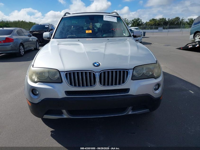 2007 BMW X3 3.0Si VIN: WBXPC93447WF21664 Lot: 43301855