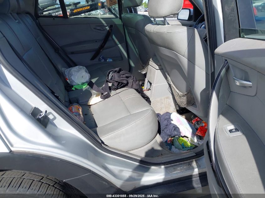 2007 BMW X3 3.0Si VIN: WBXPC93447WF21664 Lot: 43301855