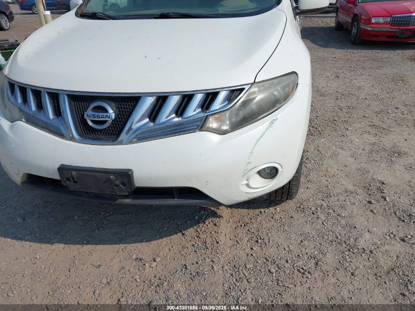 2009 Nissan Murano Le VIN: JN8AZ18W59W112803 Lot: 43301858