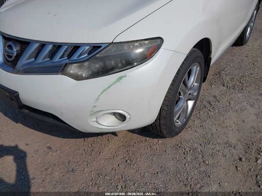2009 Nissan Murano Le VIN: JN8AZ18W59W112803 Lot: 43301858