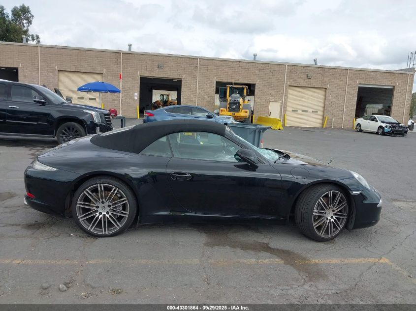 2015 Porsche 911 Carrera VIN: WP0CA2A91FS141417 Lot: 43301864