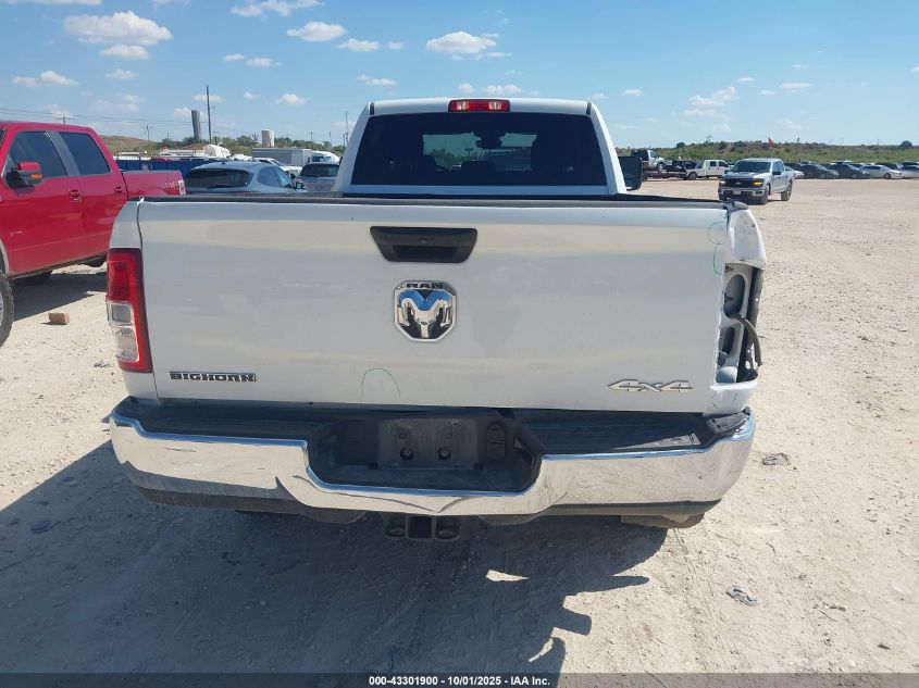 2024 Ram 3500 Big Horn 4X4 8' Box VIN: 3C63R3HL3RG341525 Lot: 43301900