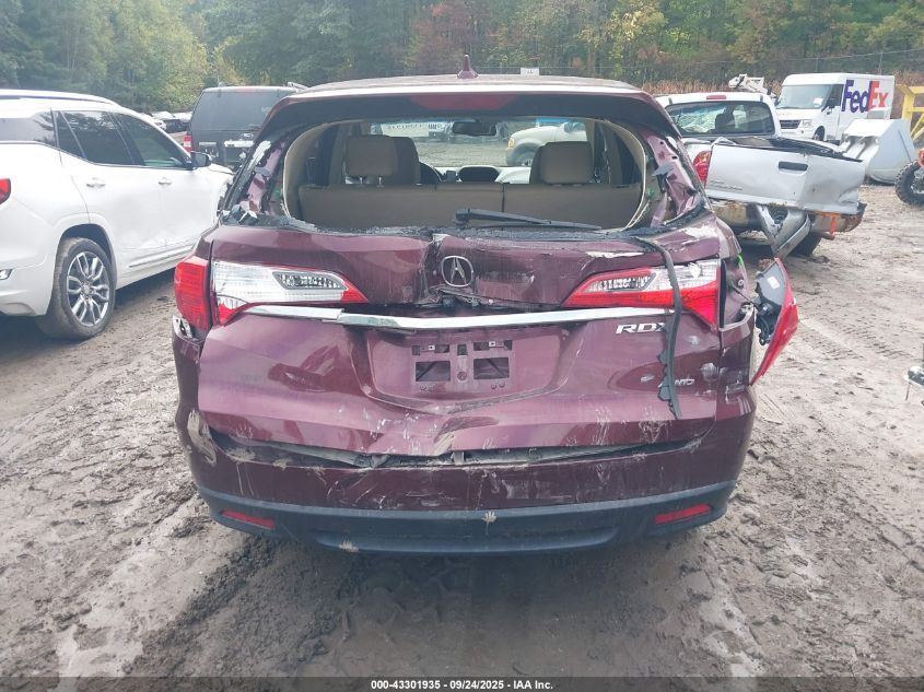 2014 Acura Rdx VIN: 5J8TB4H35EL000158 Lot: 43301935