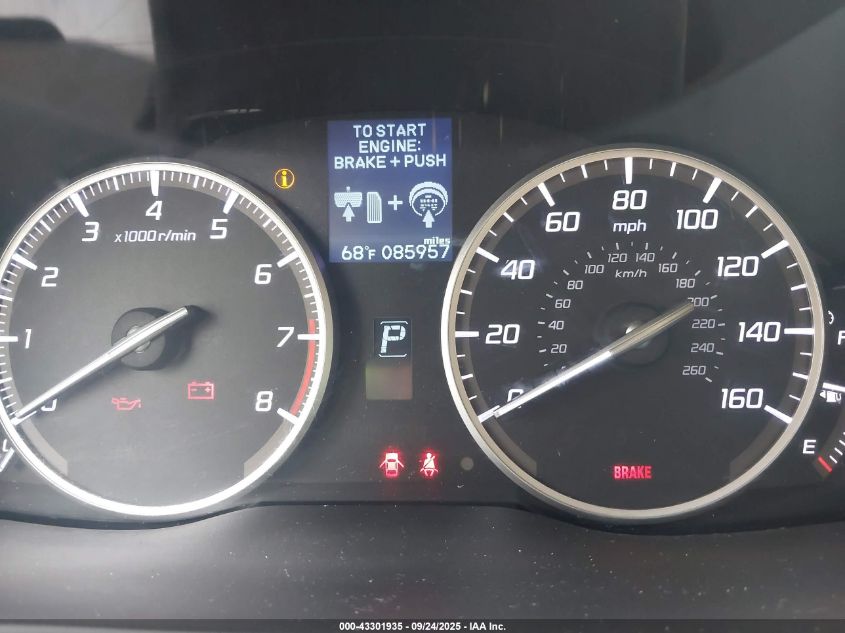 2014 Acura Rdx VIN: 5J8TB4H35EL000158 Lot: 43301935