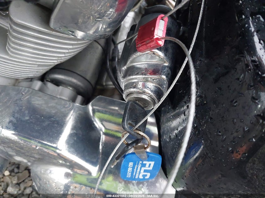 2009 Honda Vt750 C VIN: JH2RC50099K500291 Lot: 43301942